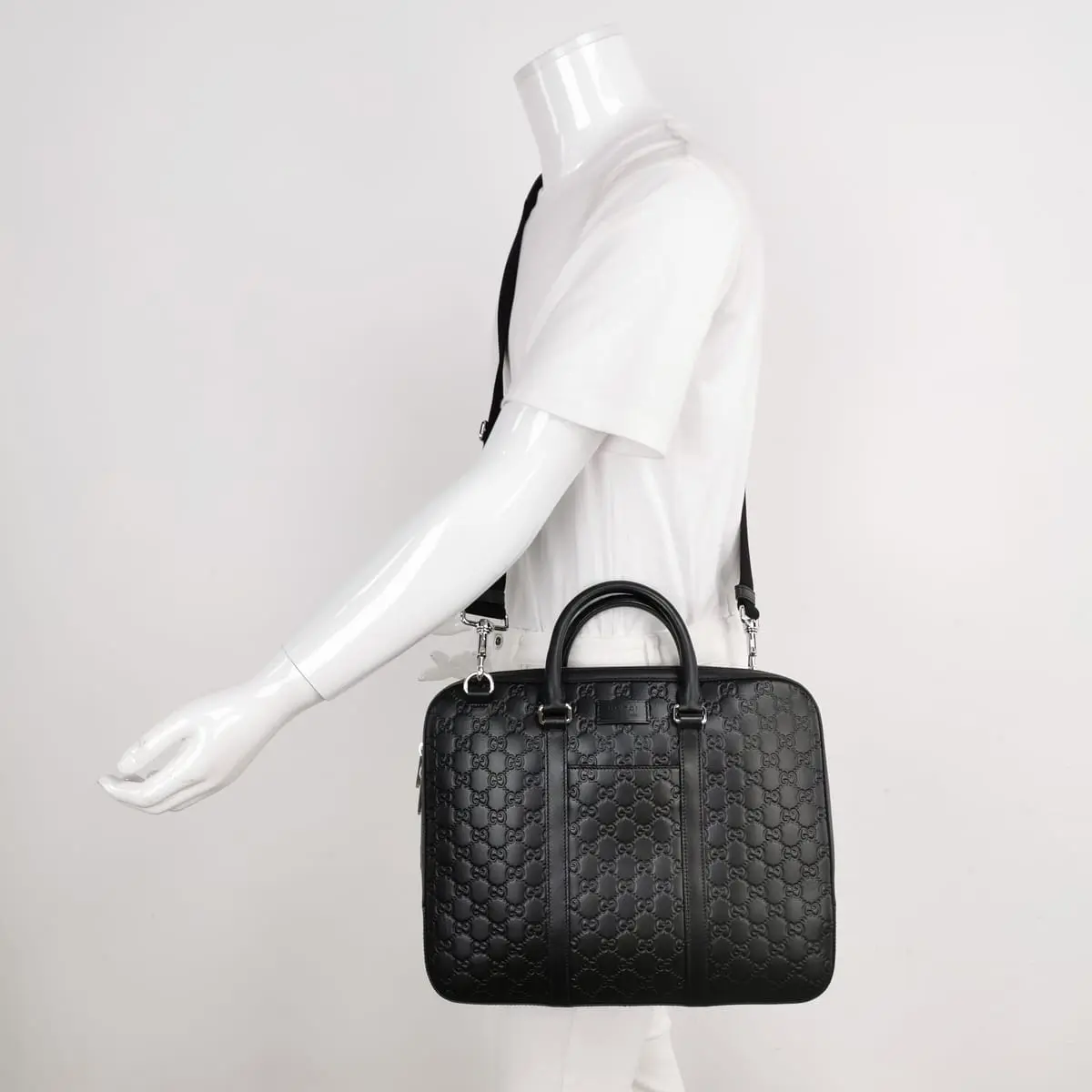 Bolsa Gucci Cowhide Double G