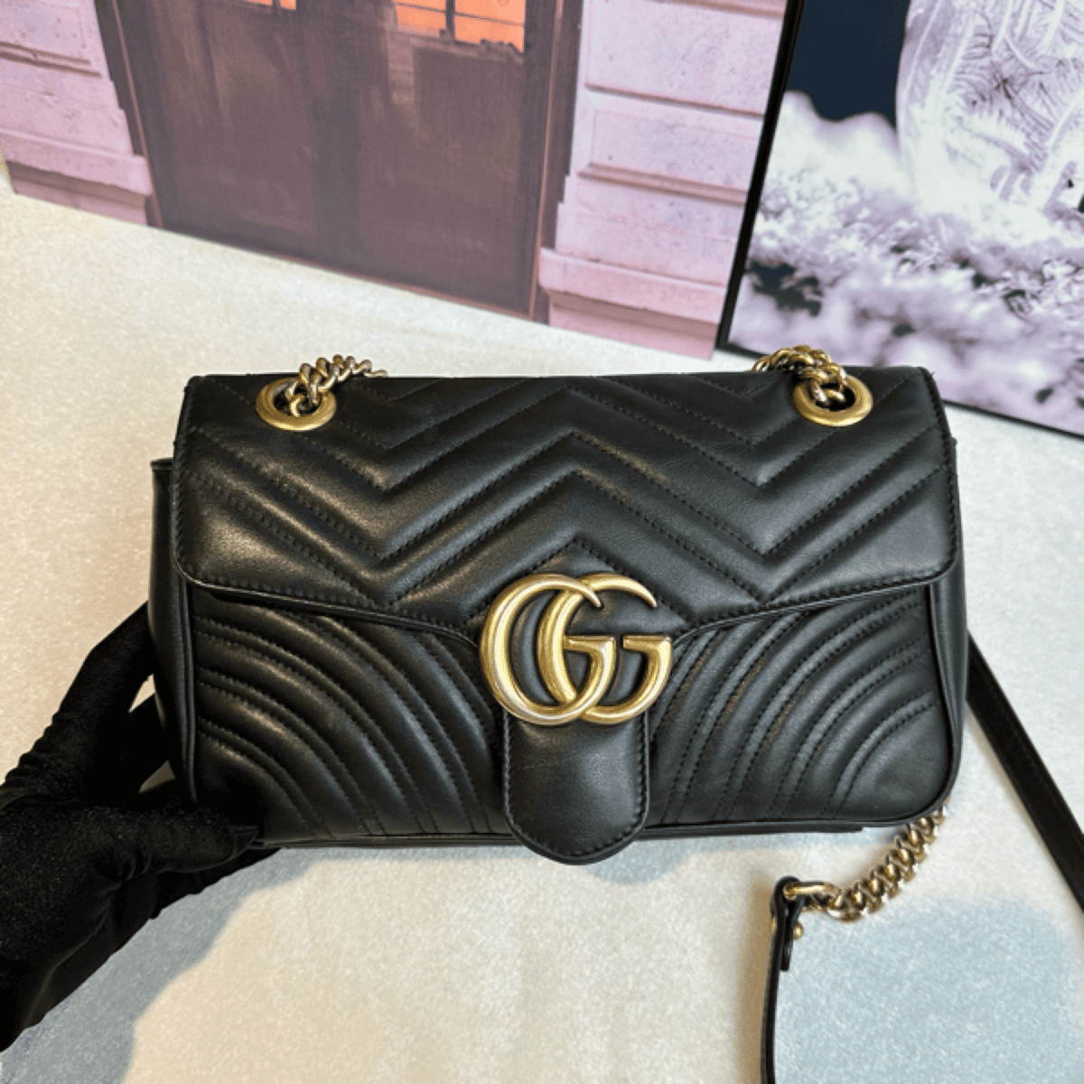 Bolsa Gucci GG Marmont