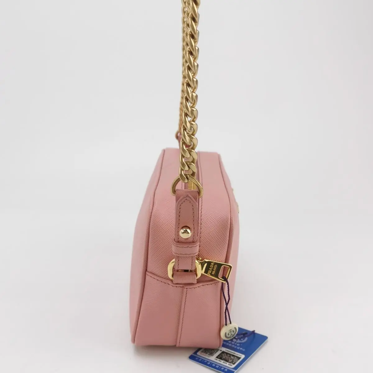 Prada – Bolsa Transversal em Couro com Logo - Imagem 4